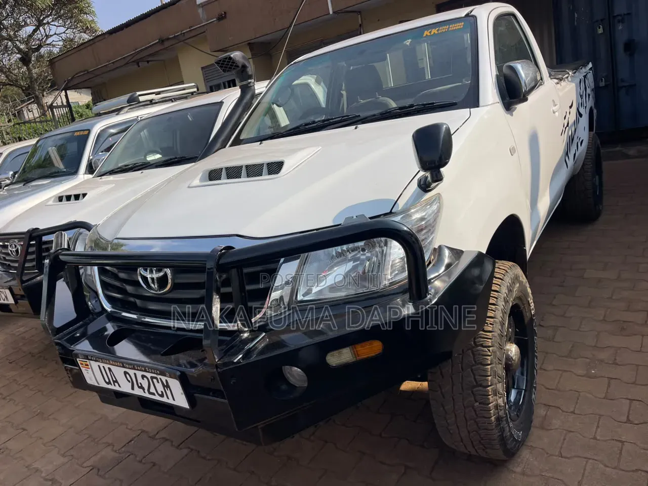 Toyota Hilux 3.0 D-4D 4x4 2012 White