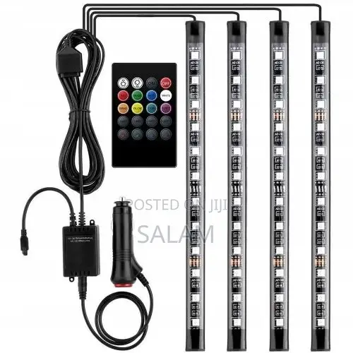 Car Ambient Light With LED Atmosphere Lamp Control Automotive Interior