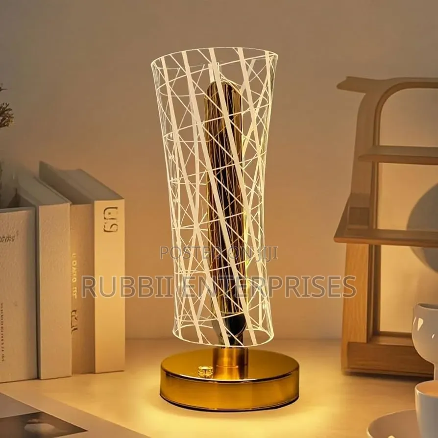 Crystal Gold Table Lamp