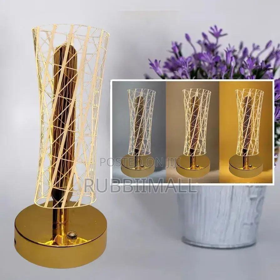 Crystal Gold Table Lamp