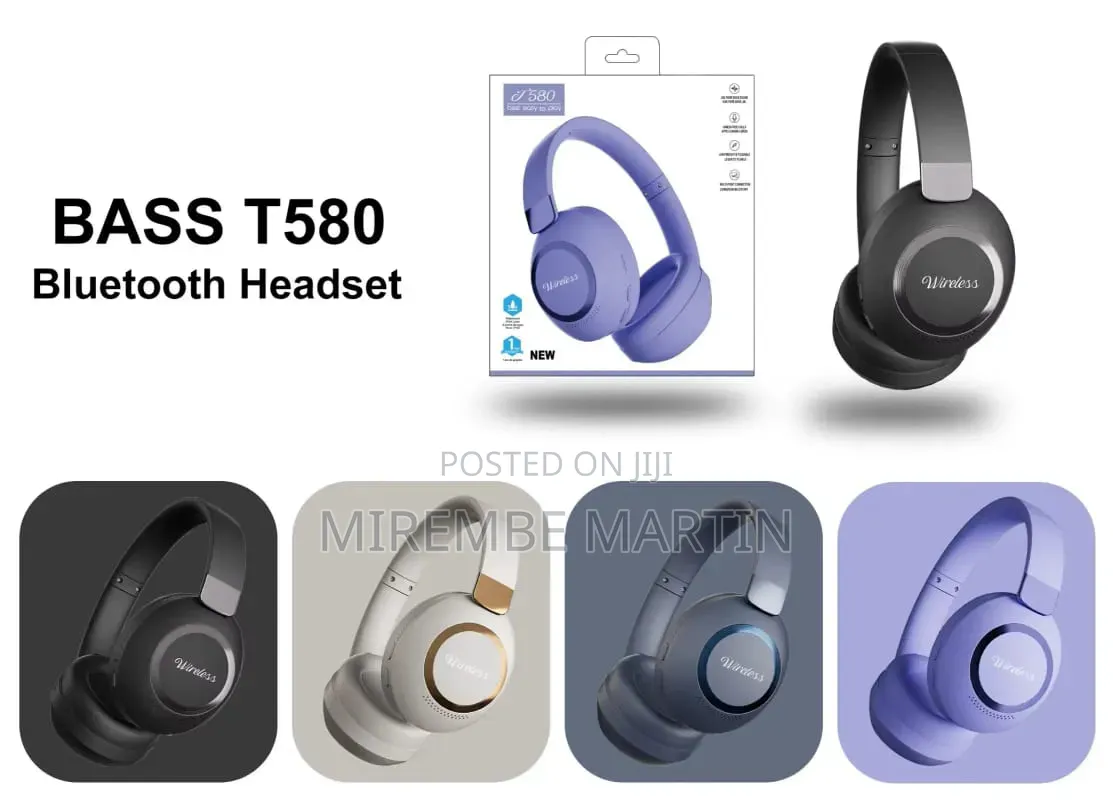 Sony WHCH T580 New Arrivals ANC Wireless Bluetooth Headphones Over-Ear