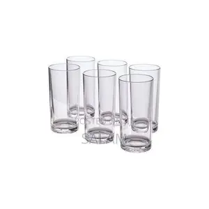 Set of 6 Pieces Glasses for Drinking Juice and Beer