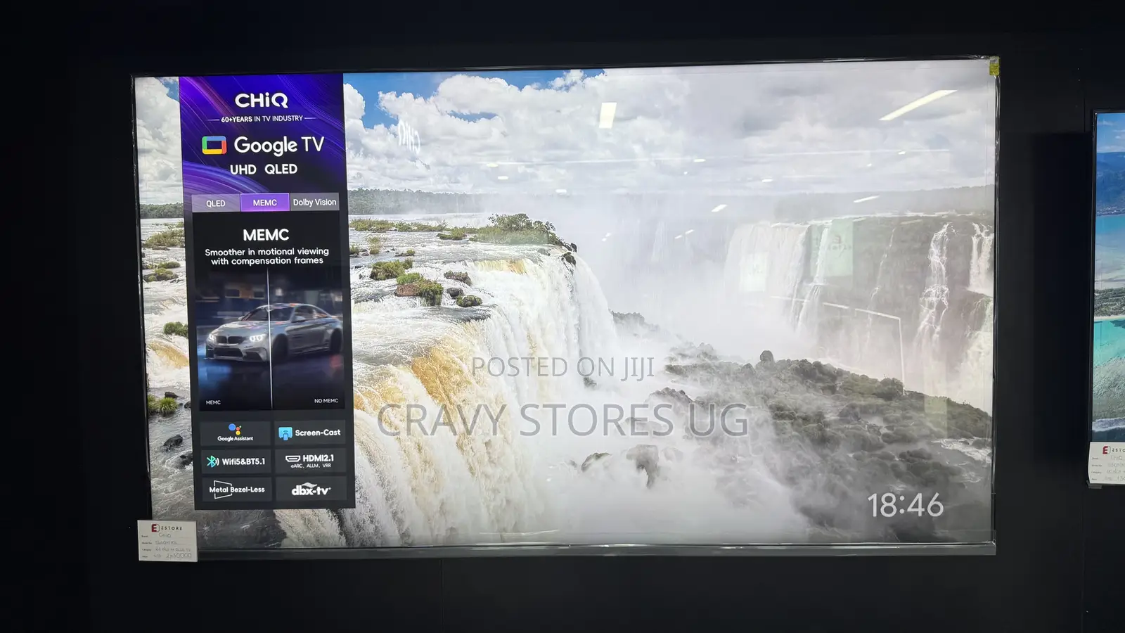Chiq 65” Smart Android Google QLED TV