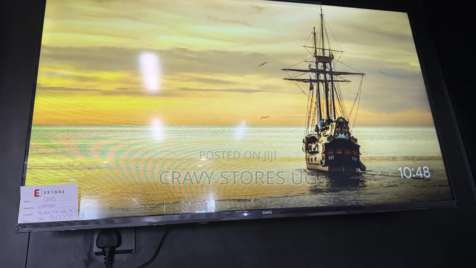 Chiq 43” Smart Android Frameless Google TV