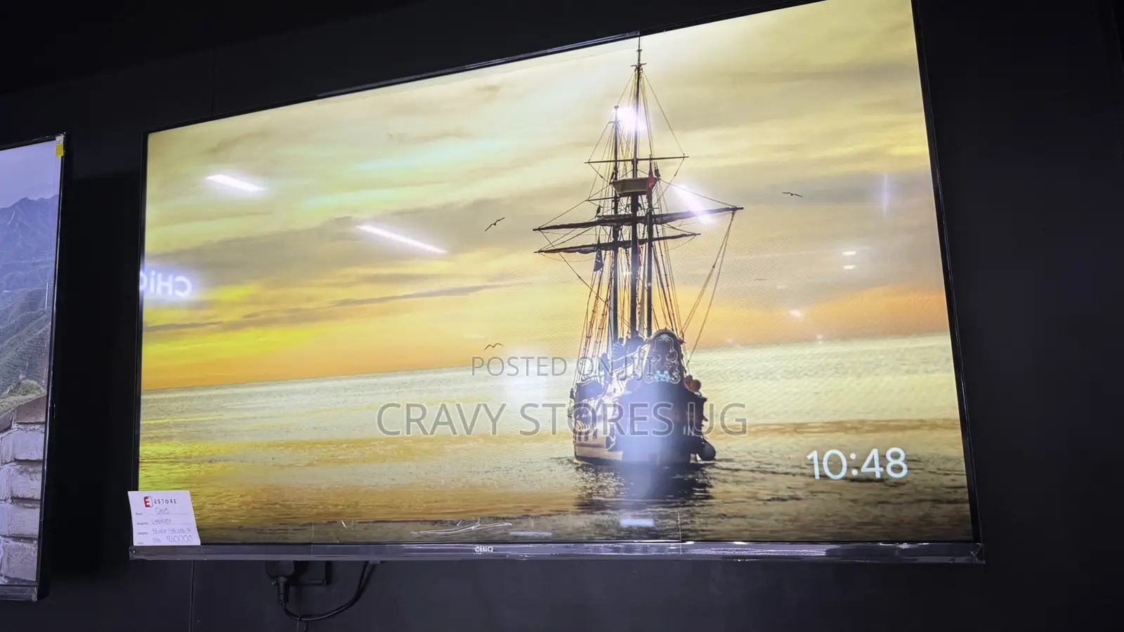Chiq 43” Smart Android Frameless Google TV