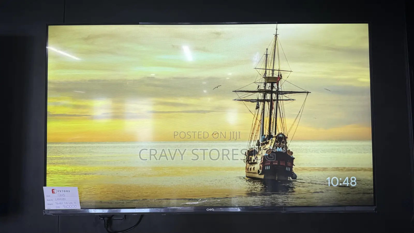 Chiq 43” Smart Android Frameless Google TV