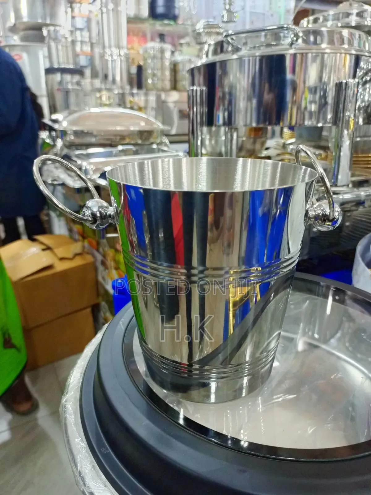 Stainless Steel Ice Bucket (Small)