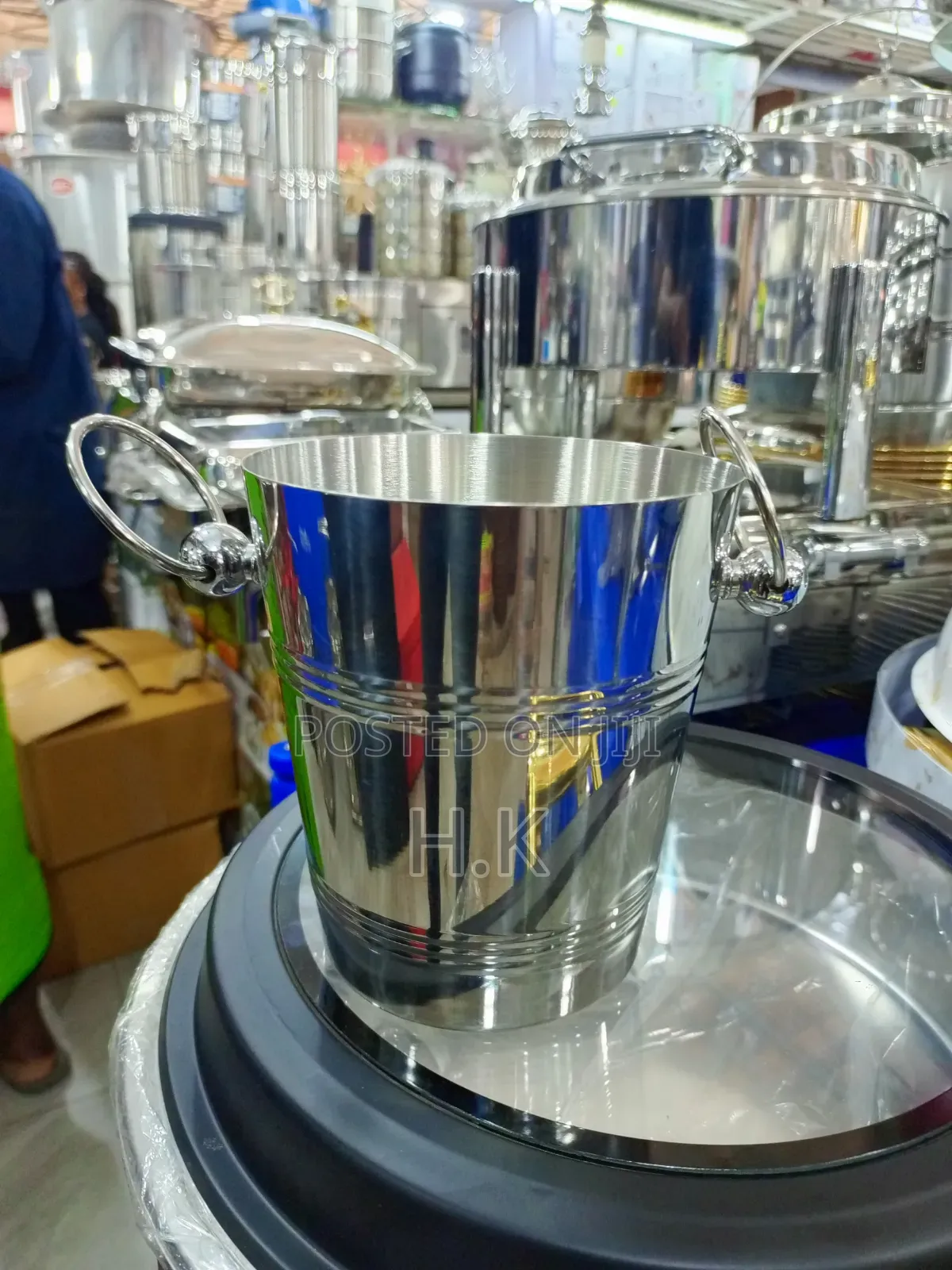 Stainless Steel Ice Bucket (Small)