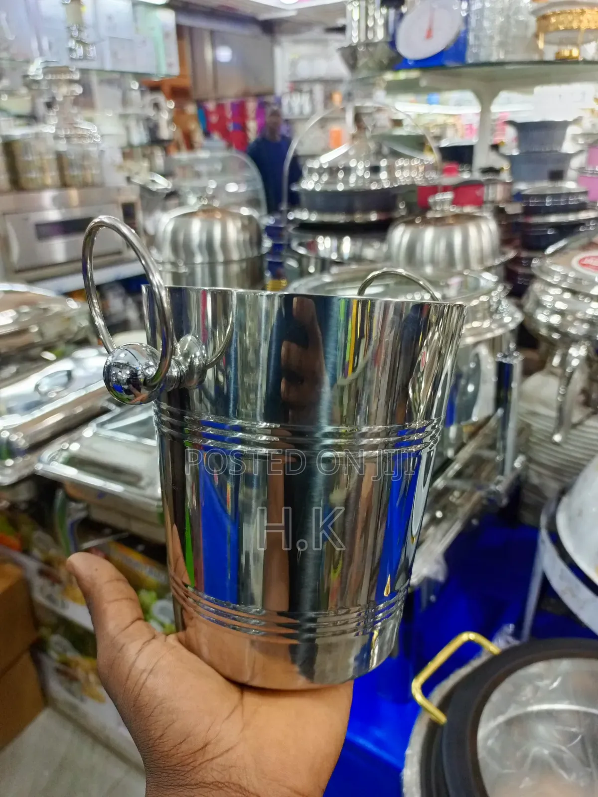 Stainless Steel Ice Bucket (Small)