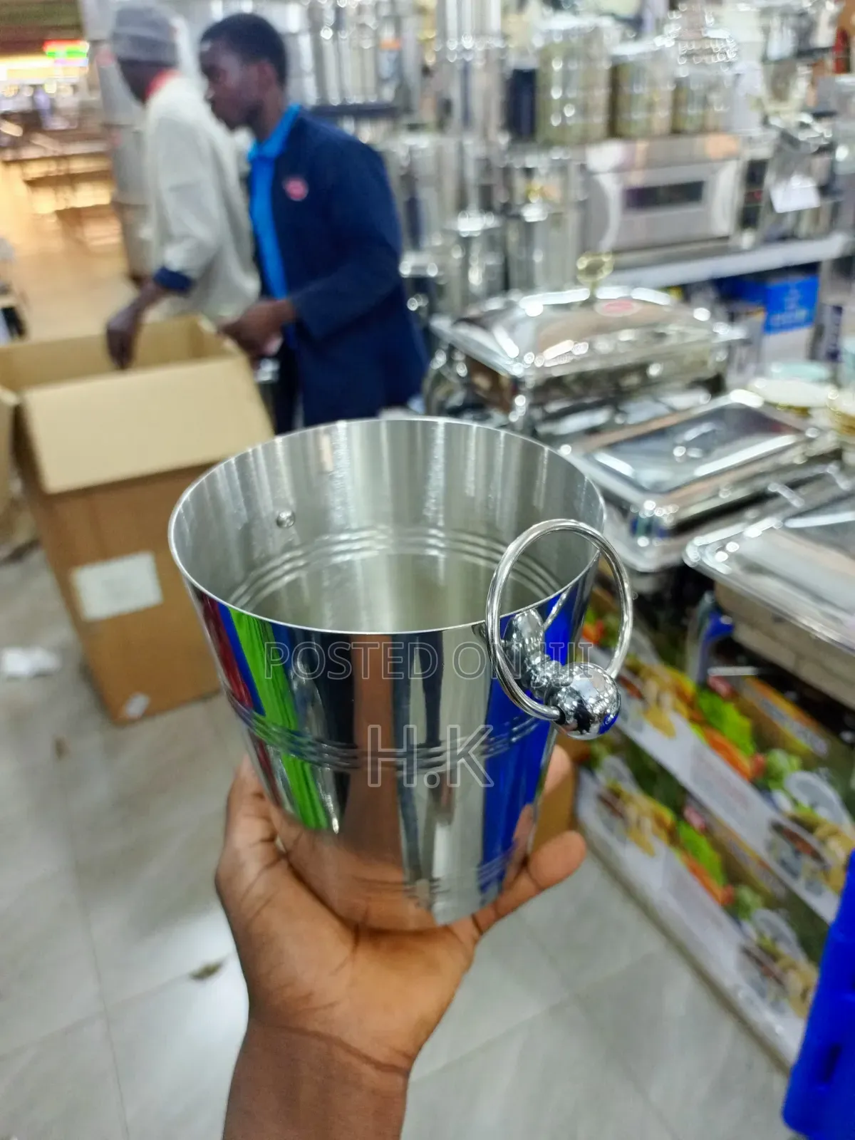Stainless Steel Ice Bucket (Small)