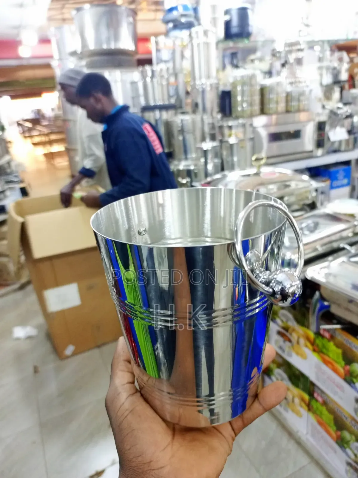 Stainless Steel Ice Bucket (Small)