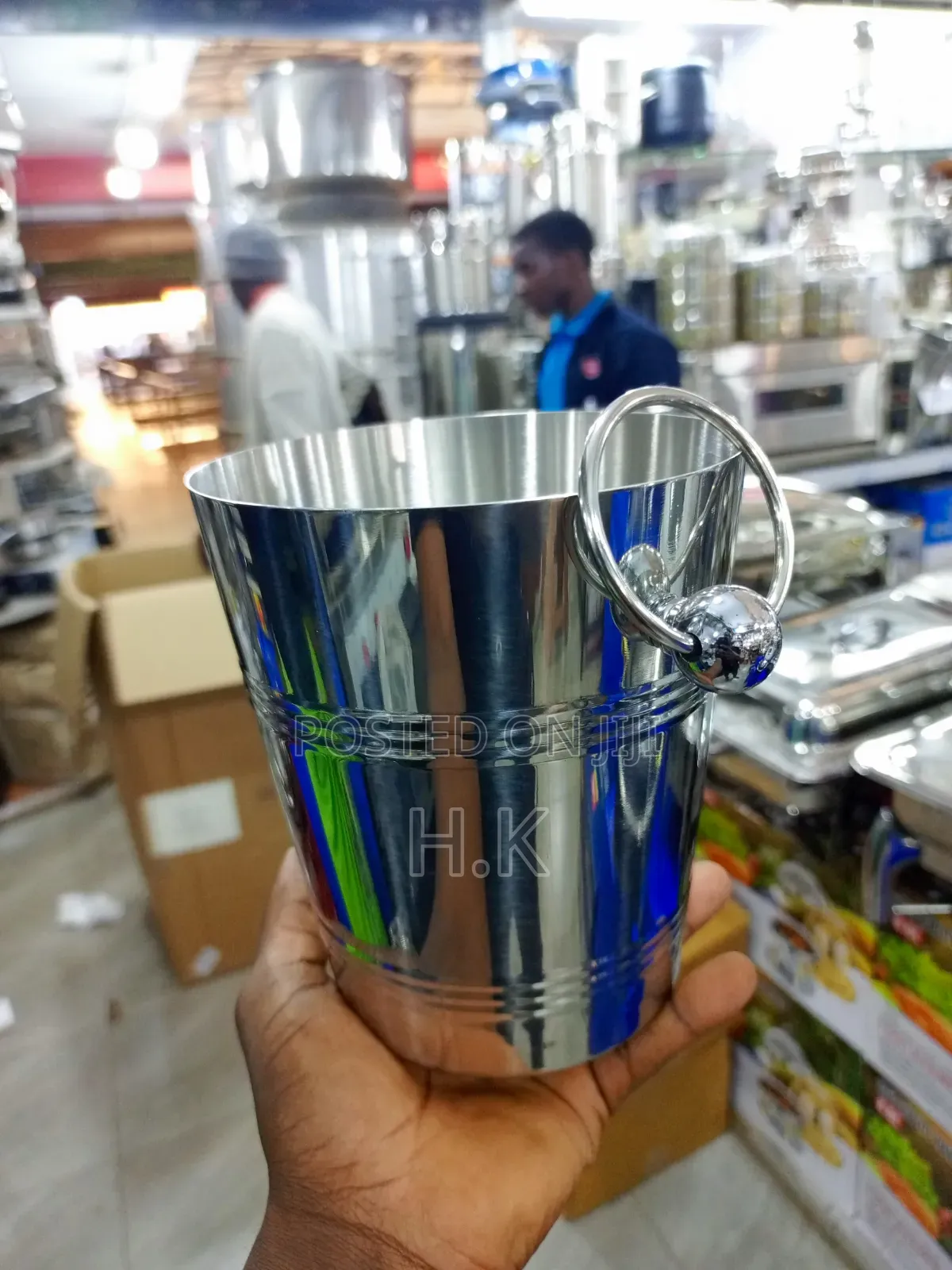 Stainless Steel Ice Bucket (Small)
