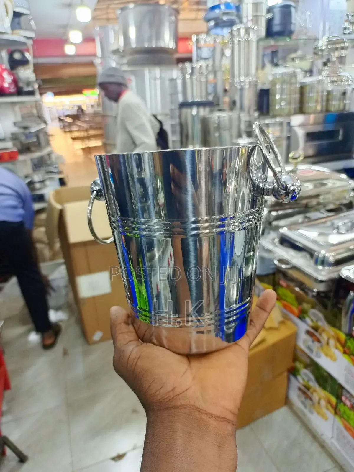 Stainless Steel Ice Bucket (Small)