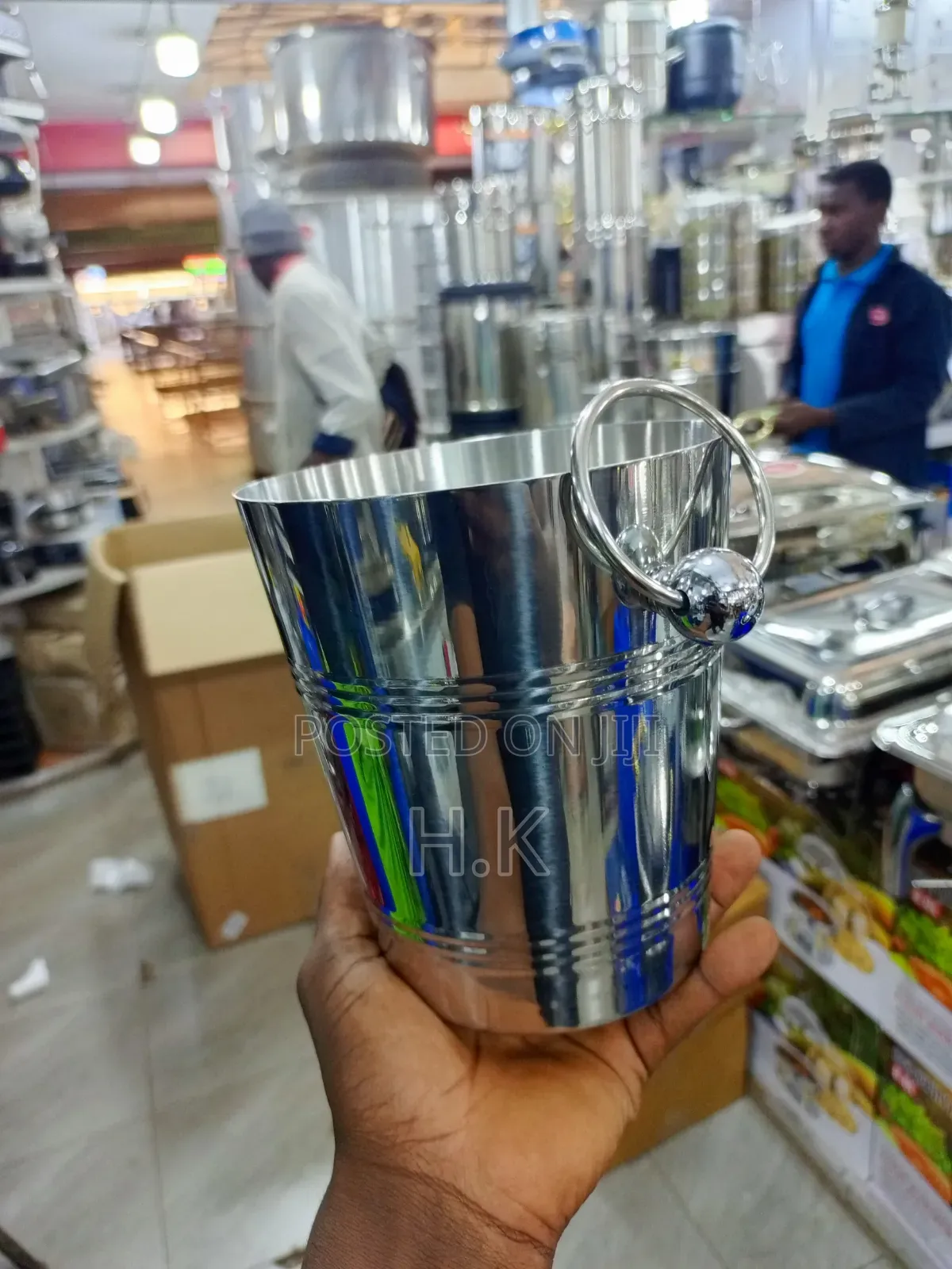 Stainless Steel Ice Bucket (Small)