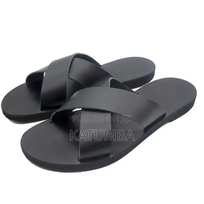 Handmade Genuine Leather African Craft Sandals Open Shoes Durable