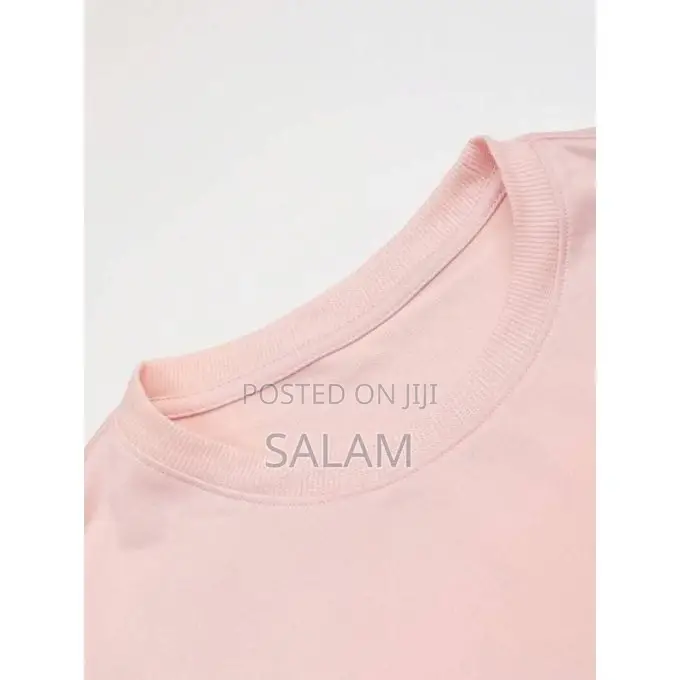 3 In1 Pack of Men's T-Shirt White, Pink, Black