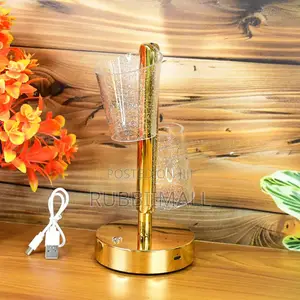Livmore Golden Acrylic Touch Lamp