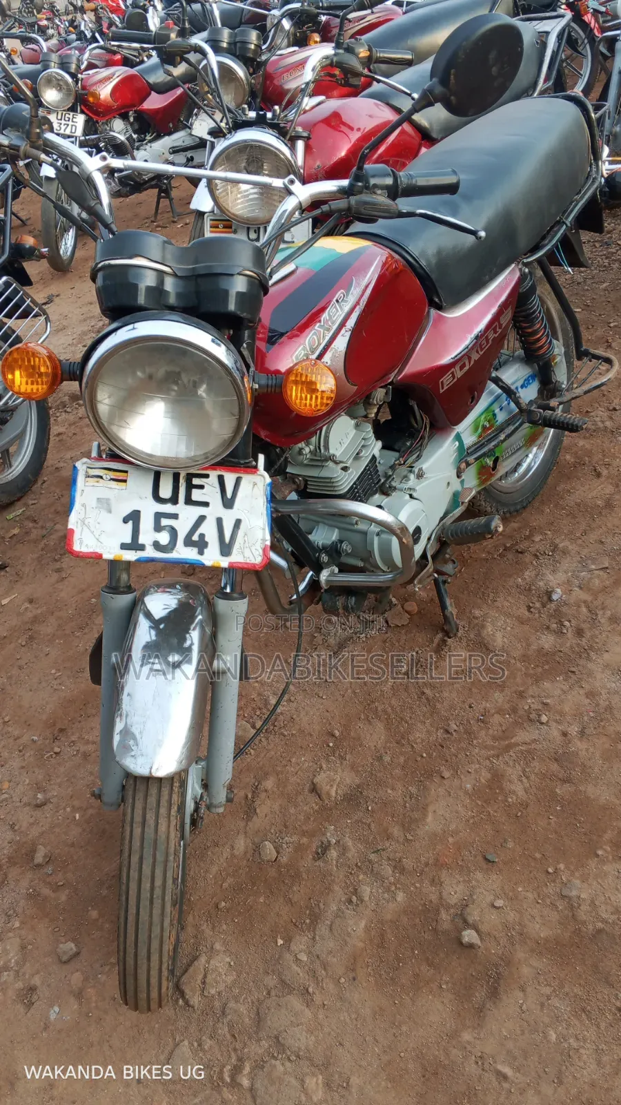 Bajaj Boxer 100 2022 Red