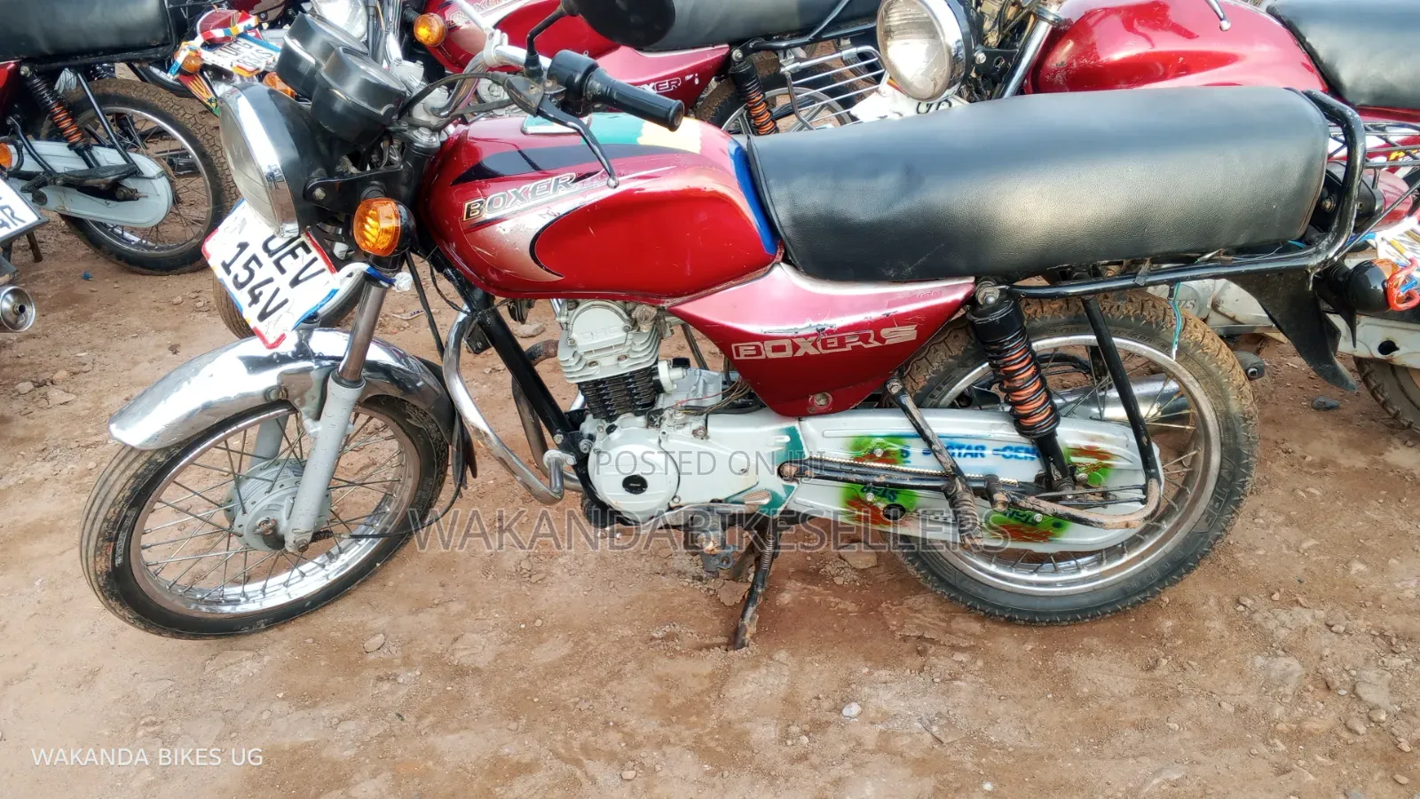 Bajaj Boxer 100 2022 Red