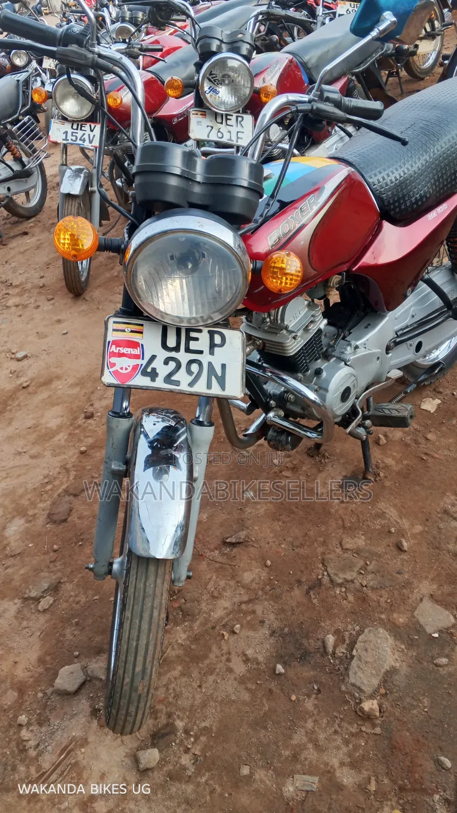 Bajaj Boxer 100 2022 Red