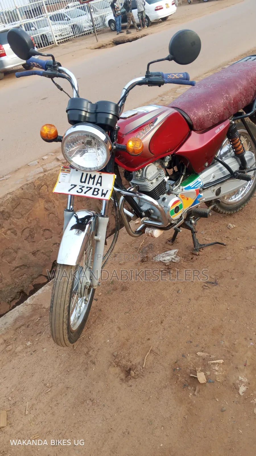 Bajaj Boxer 100 2025 Red