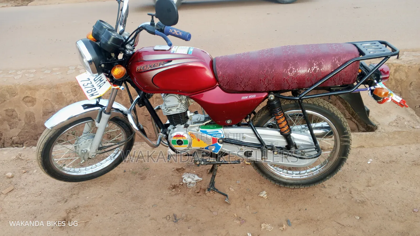 Bajaj Boxer 100 2025 Red