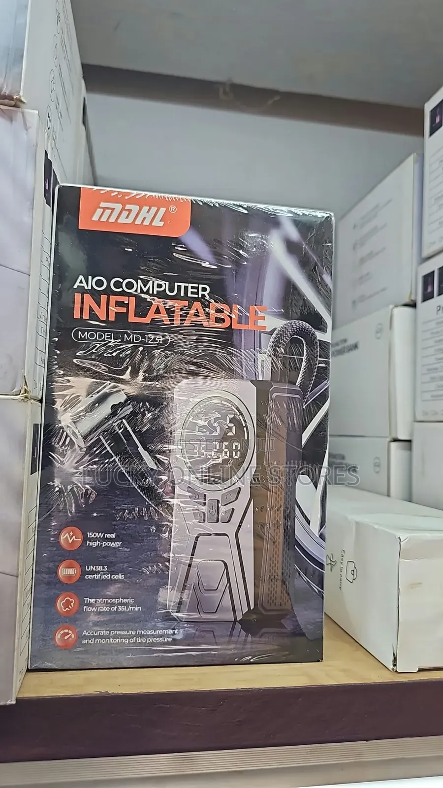 Cordless Tyre Inflator & Air Compressor