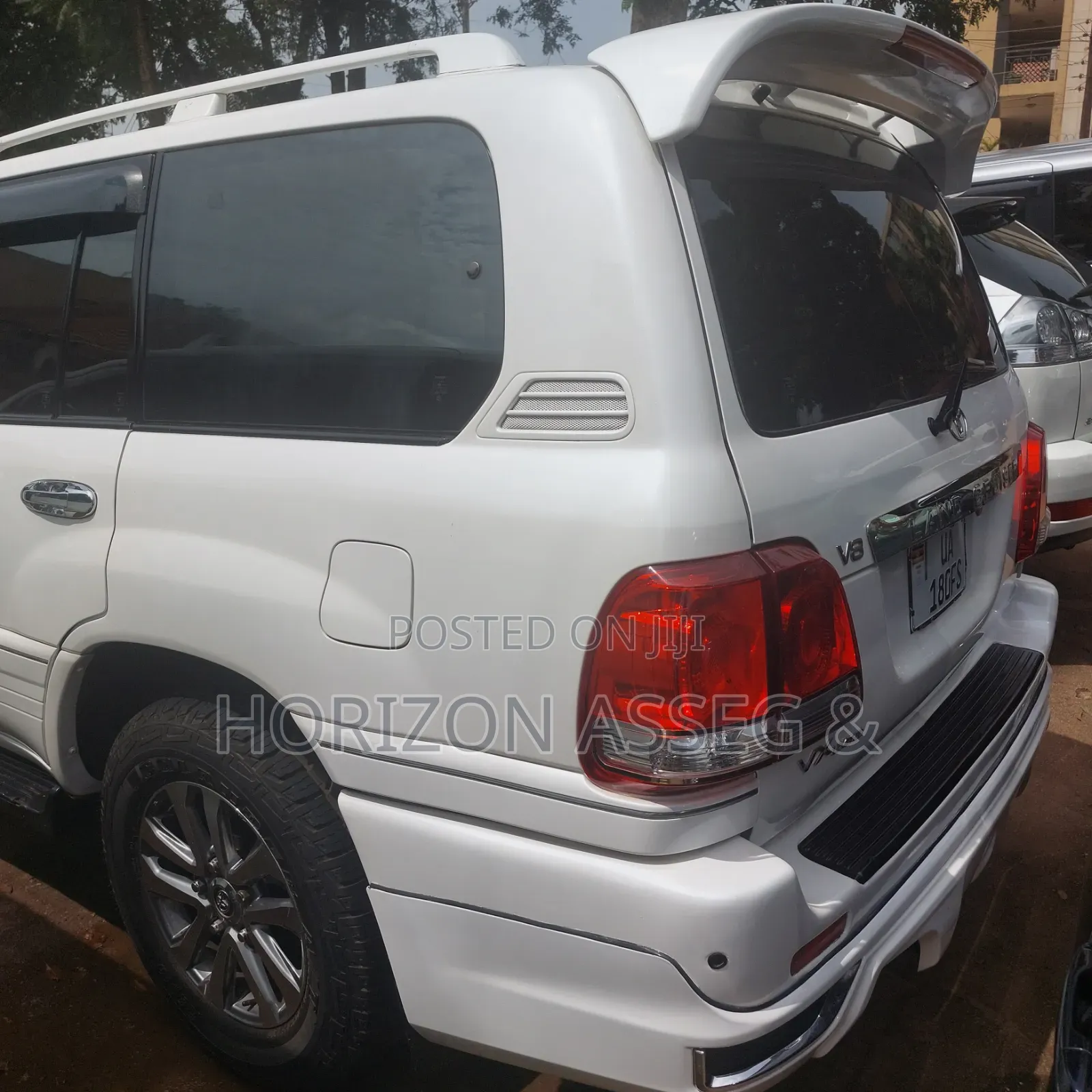 Toyota Land Cruiser Cygnus 4.7 2007 White