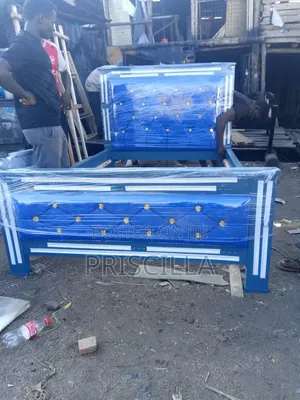 5by6 Blue Bed