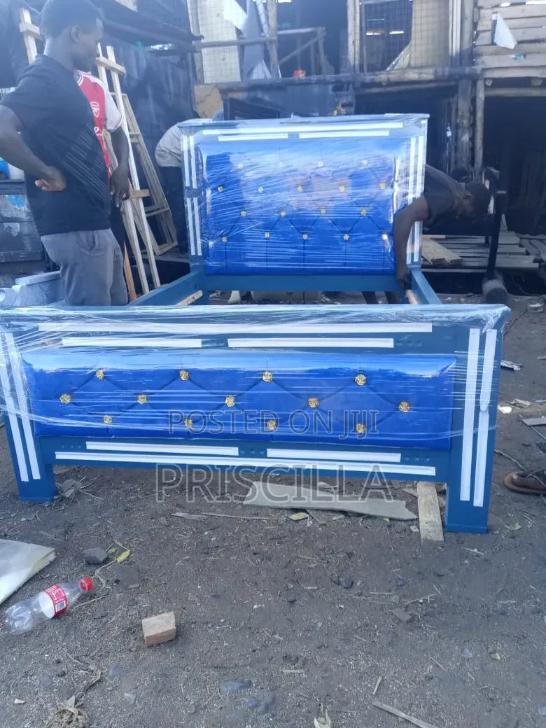 5by6 Blue Bed
