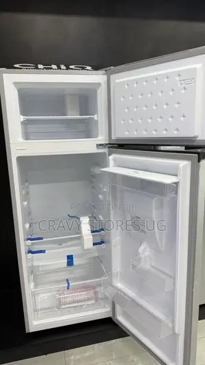 Chiq 270L Double Door Fridge With Dispenser