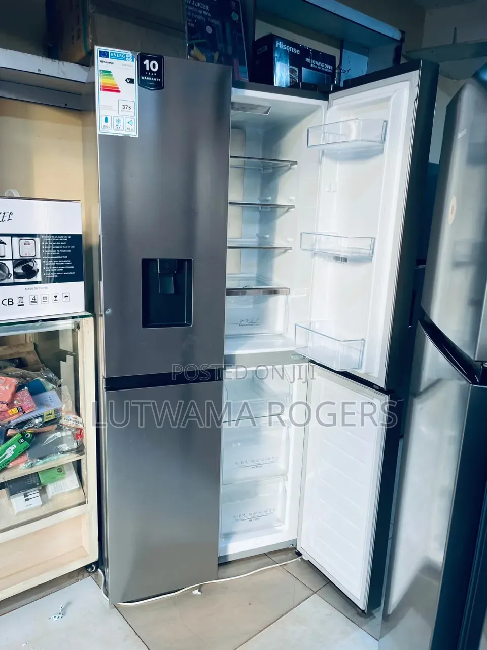 Hisense Fridge 341ltrs