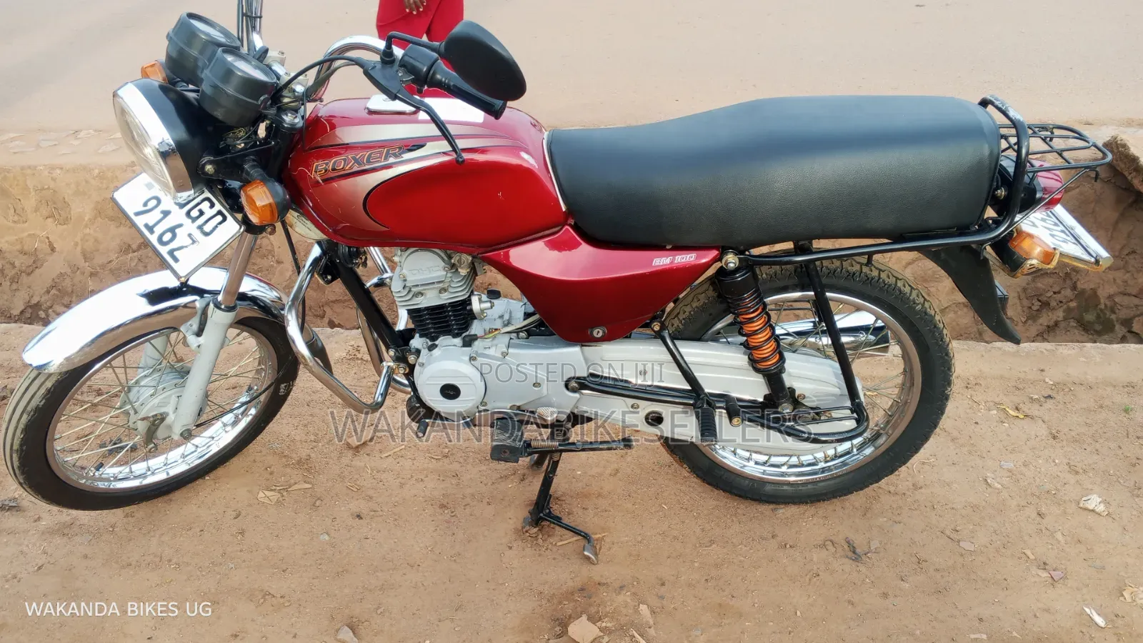 Bajaj Boxer 100 2024 Red