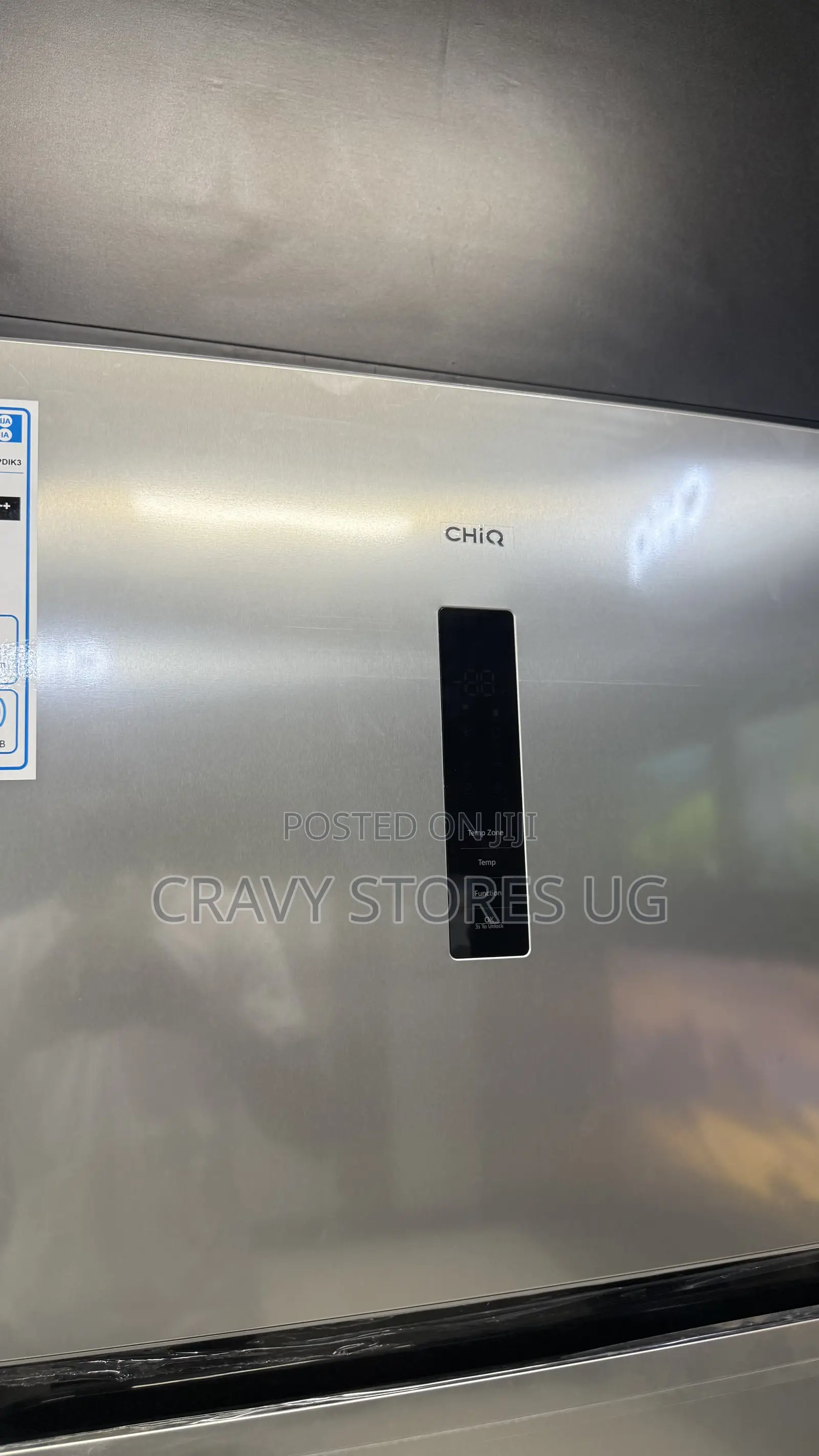 Chiq 750L Double Door Fridge Big Size