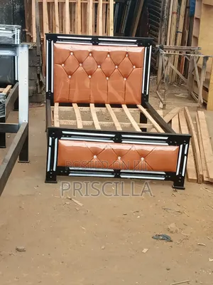 5by6 Golden Colour Bed