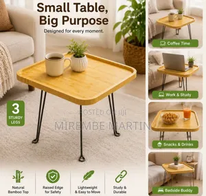 Bamboo Collapsable Side Table