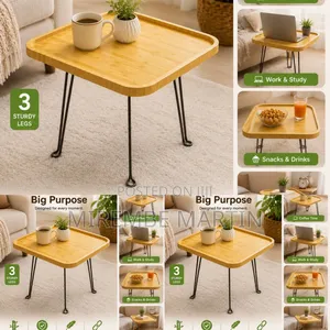 Bamboo Collapsable Side Table
