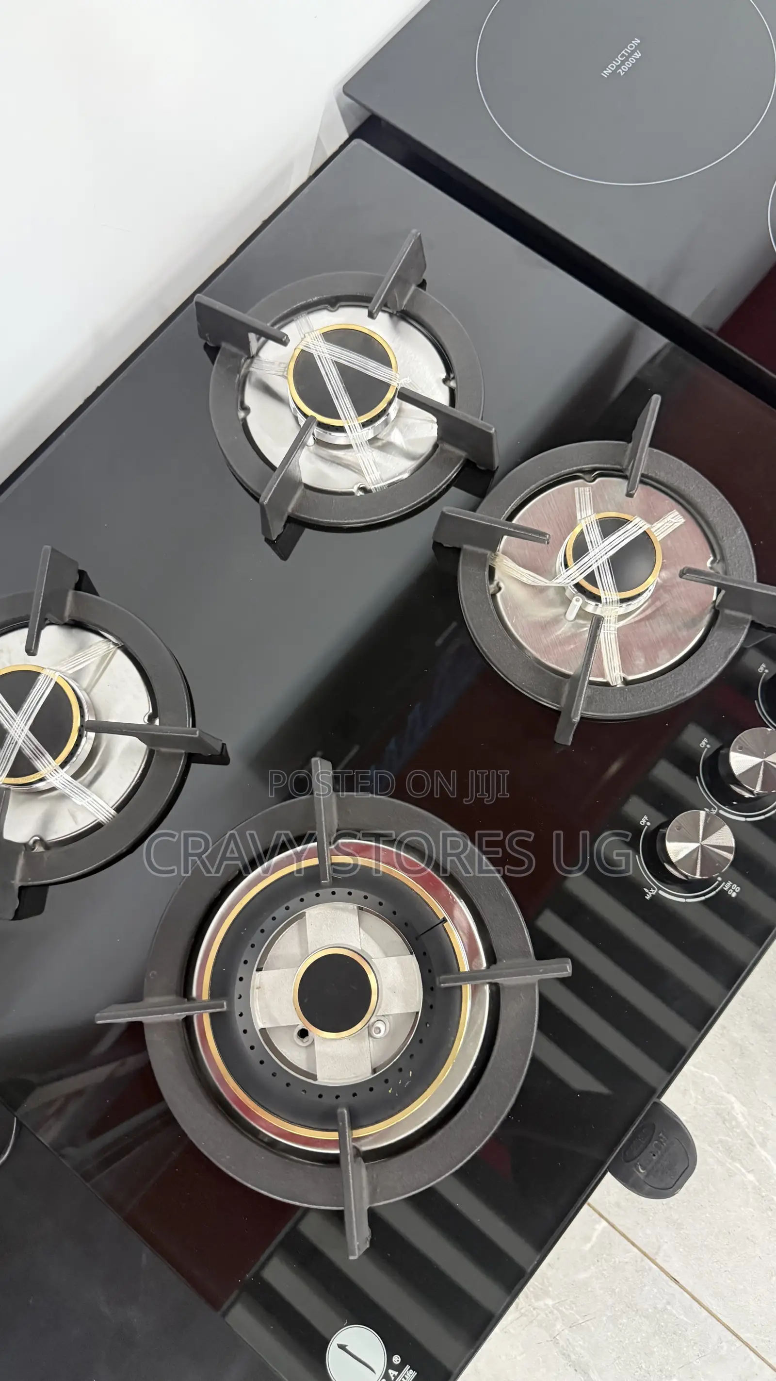 IQRA 4002BG Built-in Gas Hob With 4 Gas Plates & Auto Ignition