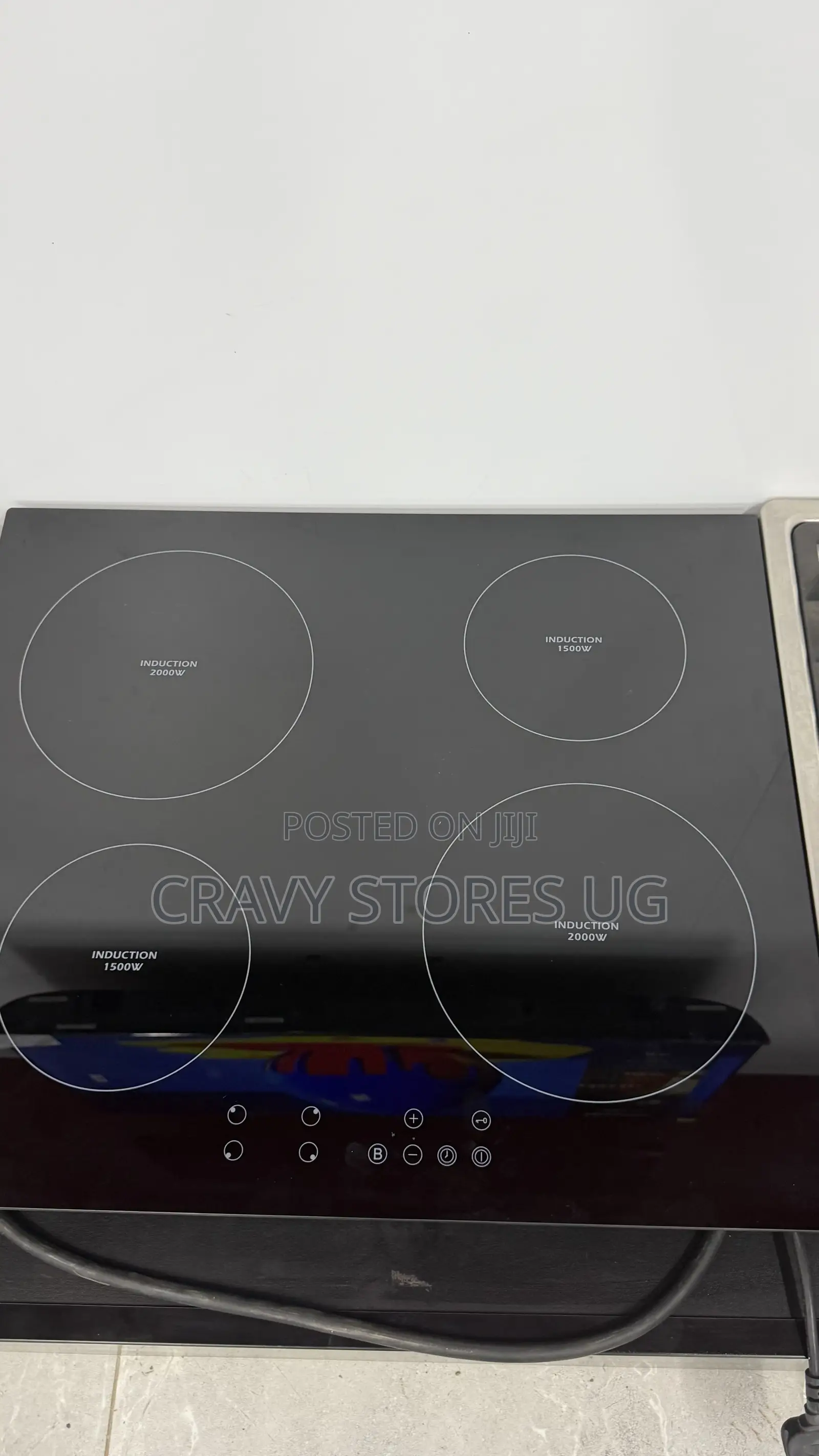 NewMatic Built-in Ceramic Hob With 4 Electric Induction Plates