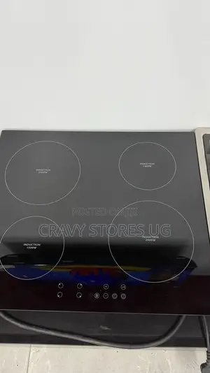 NewMatic Built-in Ceramic Hob With 4 Electric Induction Plates