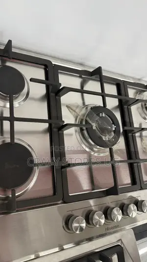 Hisense 5501 90by50cm Builtin Gas Hob 5 Gas Plates & Auto Ignition