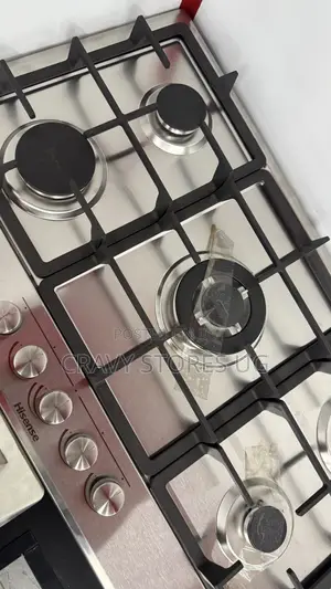 Hisense 5501 90by50cm Builtin Gas Hob 5 Gas Plates & Auto Ignition