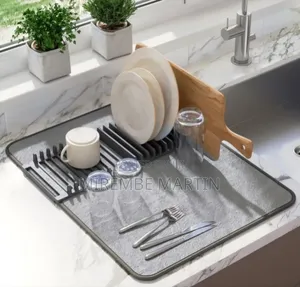 Kitchen Dish Drying Mat