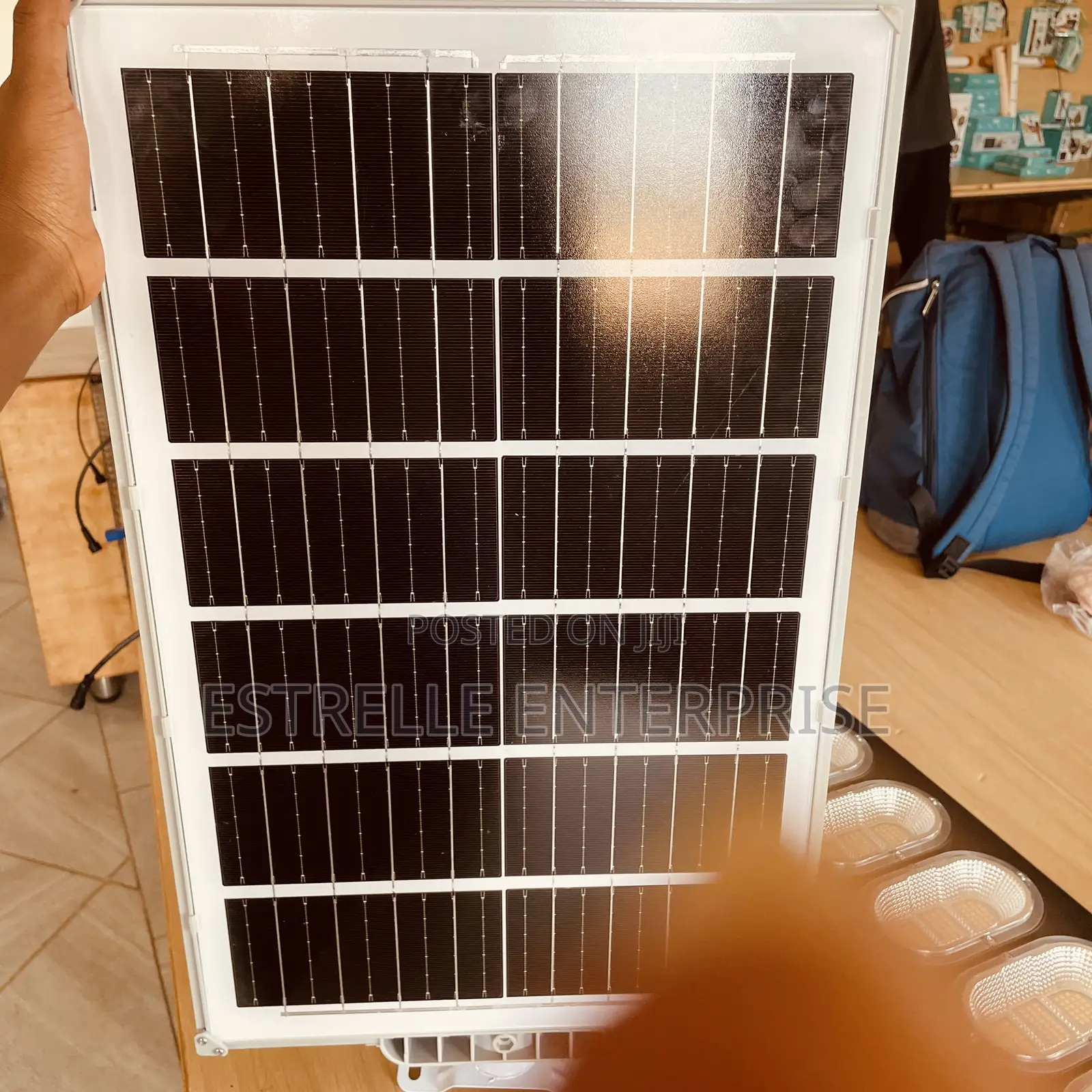3000W All-in-One Solar Street Light -Inbuilt Panel &Remote