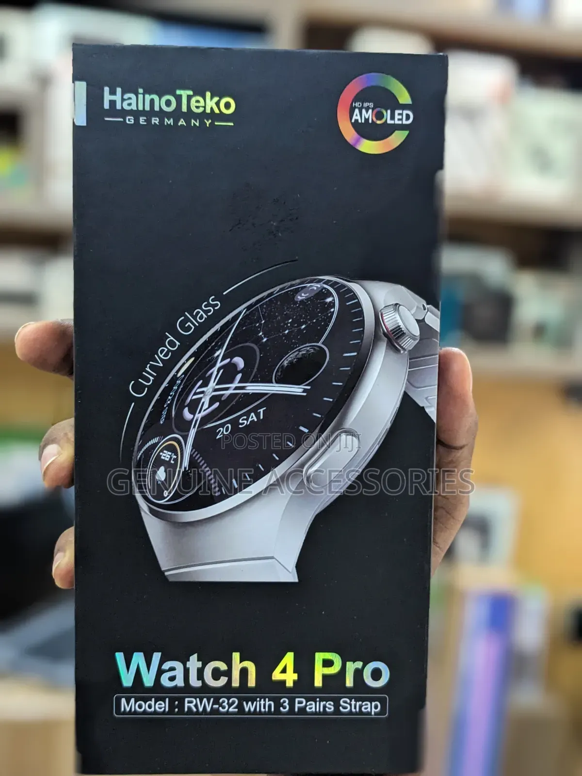 Haino Teko Germany Watch 4 Pro RW-32 With AMOLED