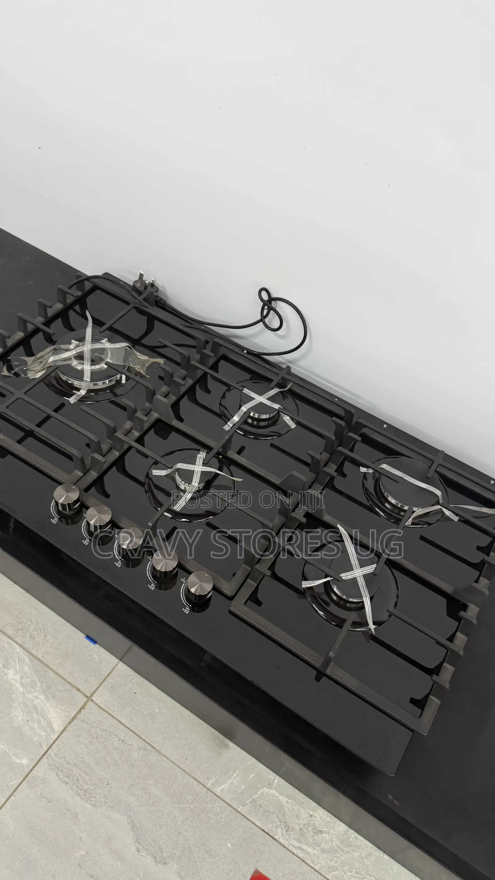 IQRA KH5096 Built-in Gas Hob With 5 Gas Plates & Auto Ignition