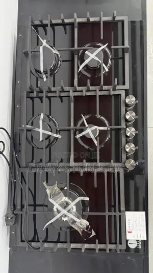 IQRA KH5096 Built-in Gas Hob With 5 Gas Plates & Auto Ignition
