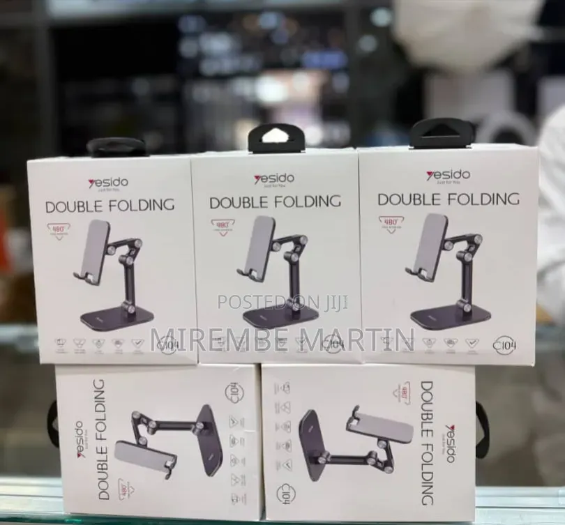 C104 Desktop Angle Adjustable Mobile Phone Stand Aluminum Alloy
