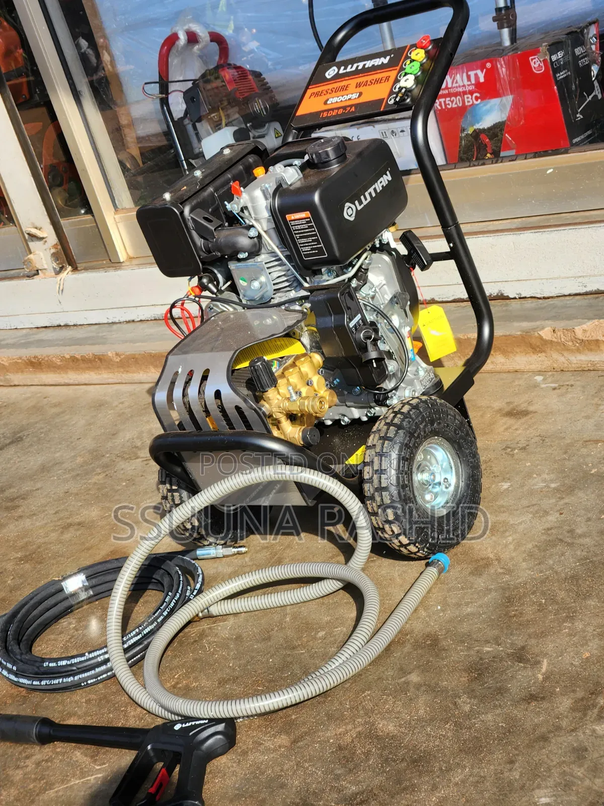 High-Pressure Washer Disel