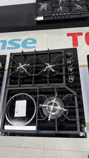 IQRA 4009EG Built-in Gas Hob With 3 Gas Plates & 1 Electric Plate